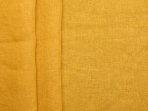 100% European Flax Sand Washed - Marigold