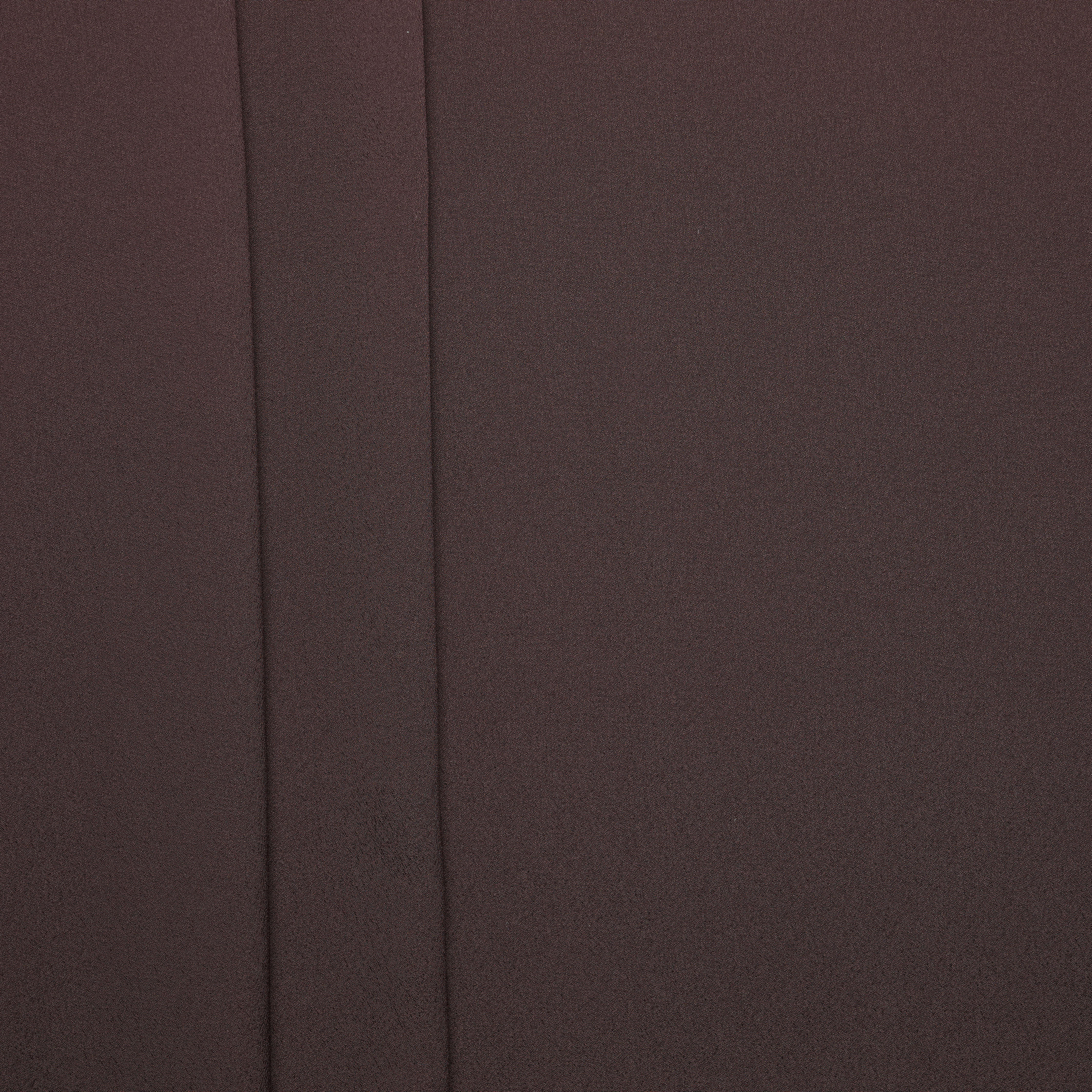 Silk Crepe - Chocolate Brown