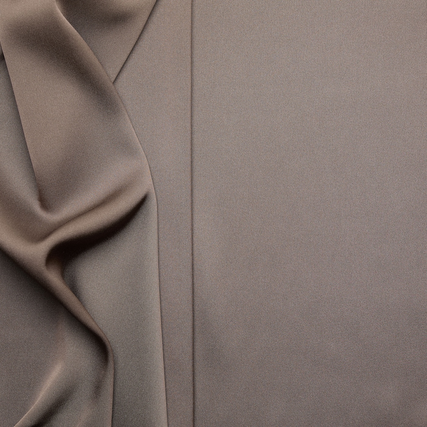 Silk Spandex Double Georgette - Deep Taupe