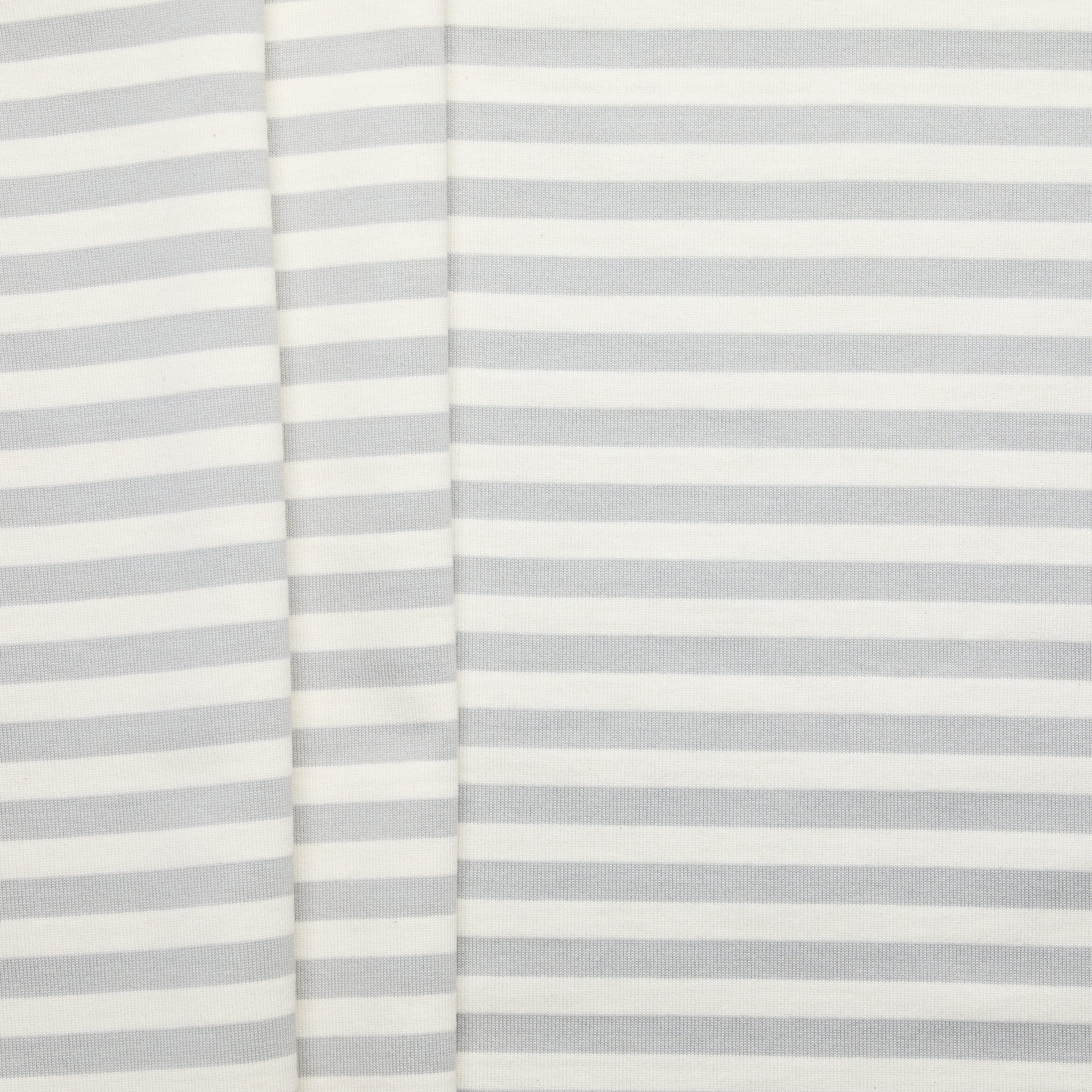 100% Cotton Heavy Stripe Jersey - String/ Natural