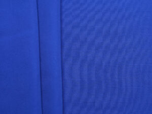 100% Polyester Peach Face Woven - Sapphire Blue